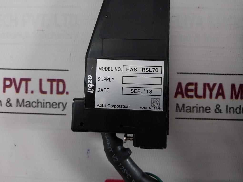 Azbil Hd-ham100-5 I/O Module System With Cabling Set 24V 0.48A Has-rsl60