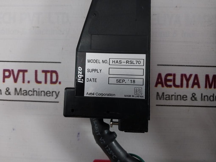Azbil Hd-ham100-5 I/O Module System With Cabling Set 24V 0.48A Has-rsl60
