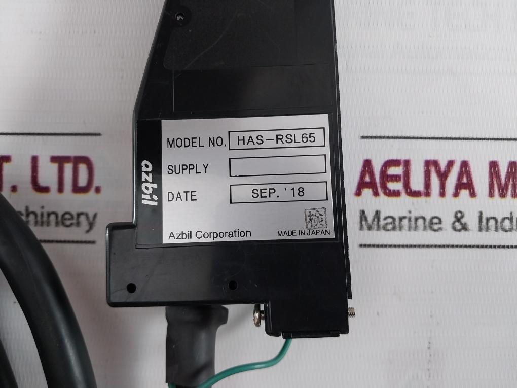 Azbil Hd-ham100-5 I/O Module System With Cabling Set 24V 0.48A Has-rsl60