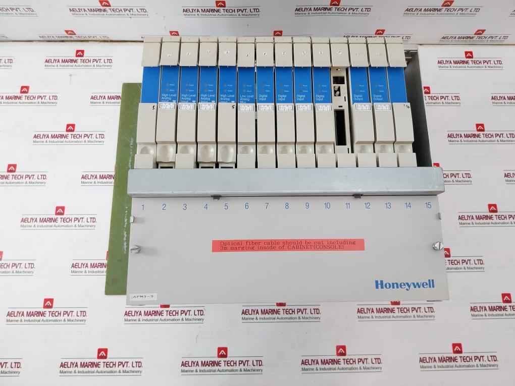 Honeywell 51401618-100 15 Slot Siom Backplane System Assembly 51402599-100 Rev-b