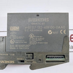 Siemens 6Es7 132-4Bf00-0Aa0 Digital Electronic Output Module 8 Do Dc24V/0.5A