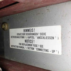 Siemens Simovert Vc 6Se7031-8Tf60-z Dc Inverter Drive G91+L30+ Dc 510-650V 221.0A