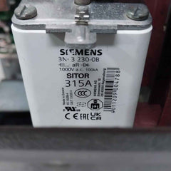 Siemens Simovert Vc 6Se7031-8Tf60-z Dc Inverter Drive G91+L30+ Dc 510-650V 221.0A