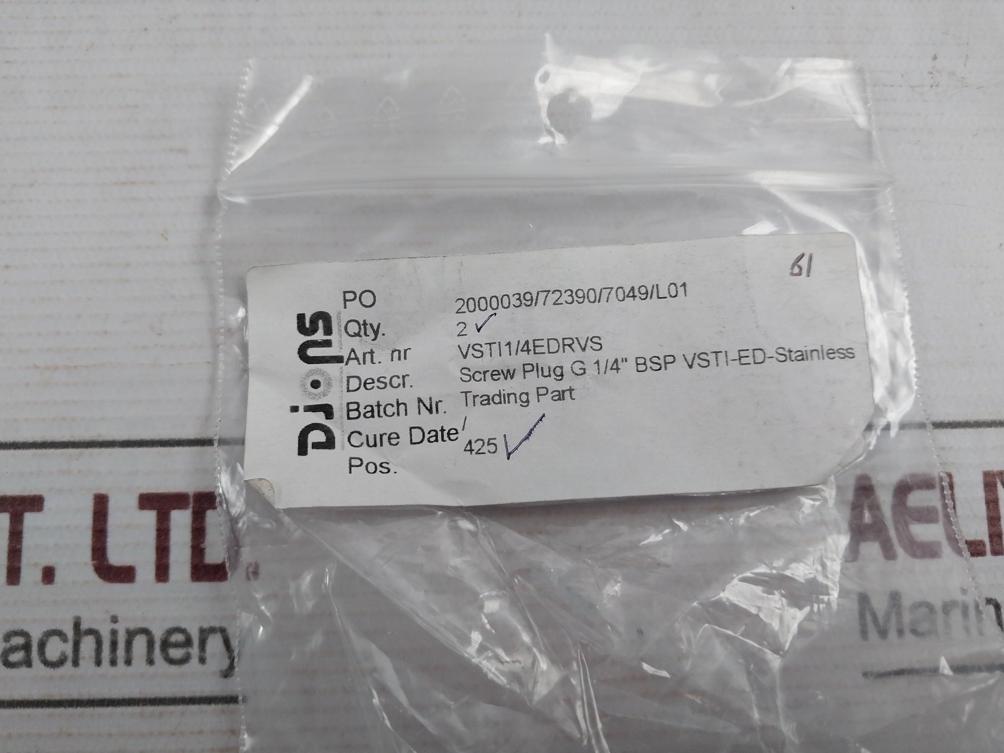 Trelleborg Ddm000137-n7Mbh Seal Kit 336X360X8.1 Psk803600-t29N Rexroth