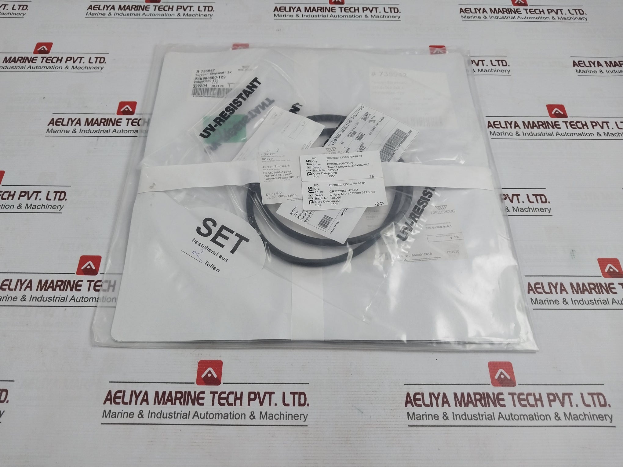 Trelleborg Ddm000137-n7Mbh Seal Kit 336X360X8.1 Psk803600-t29N Rexroth