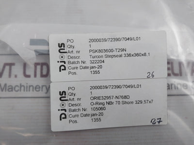 Trelleborg Ddm000137-n7Mbh Seal Kit 336X360X8.1 Psk803600-t29N Rexroth