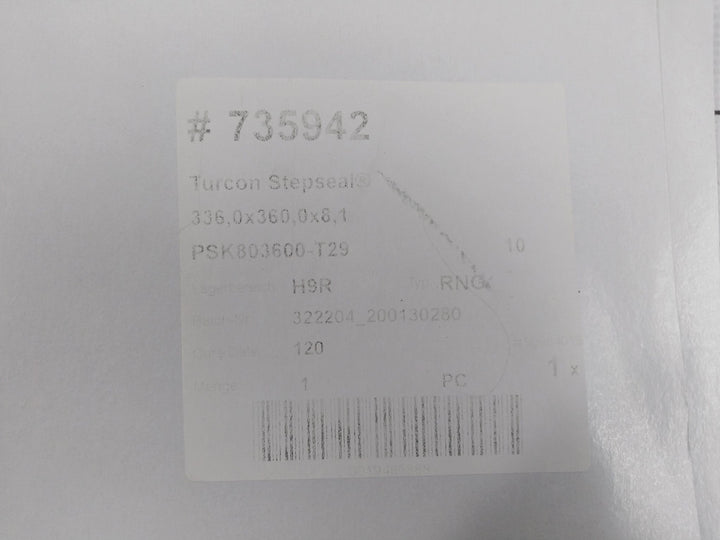 Trelleborg Ddm000137-n7Mbh Seal Kit 336X360X8.1 Psk803600-t29N Rexroth