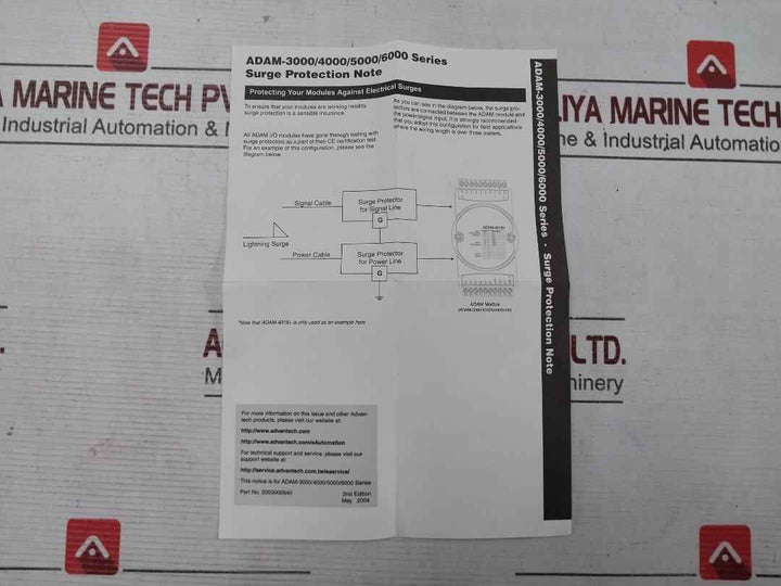 Hydril Ae776-sp Rtu Spares Kit Adam-4017 Data Module Ge Oil & Gas Rev A0