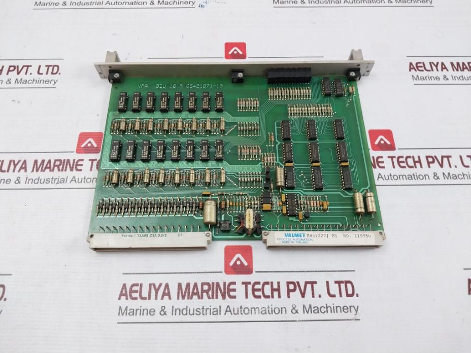 Valmet Vpa 542821-5A Process Automation Rack With Cpu Scu Memu Pud-10B