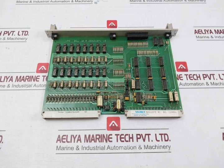 Valmet Vpa 542821-5A Process Automation Rack With Cpu Scu Memu Pud-10B