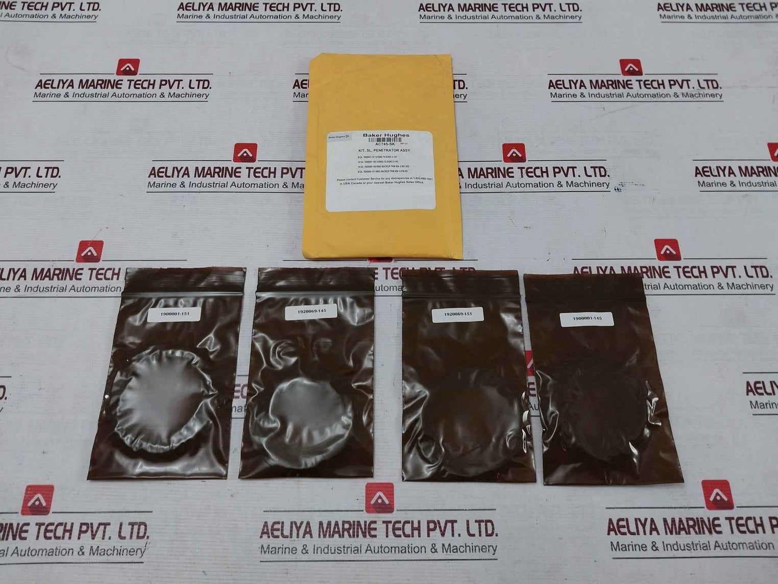 Baker Hughes Ac745-sk Penetrator Seal O-ring Assembly Kit Rev: A1