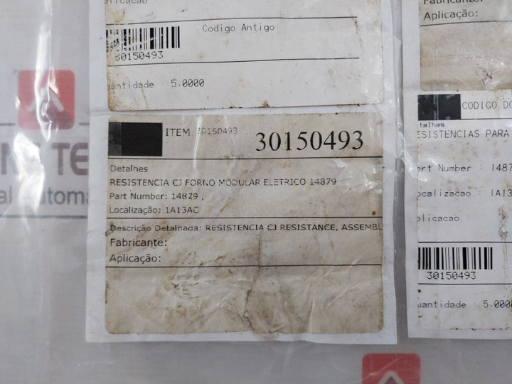 14879 Electric Modular Oven Resistance 2500W 480V 1006