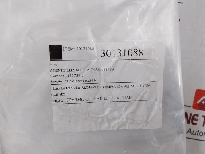 Alimak 183739 Elevator Accommodation Housing Column Lift Spare 240600