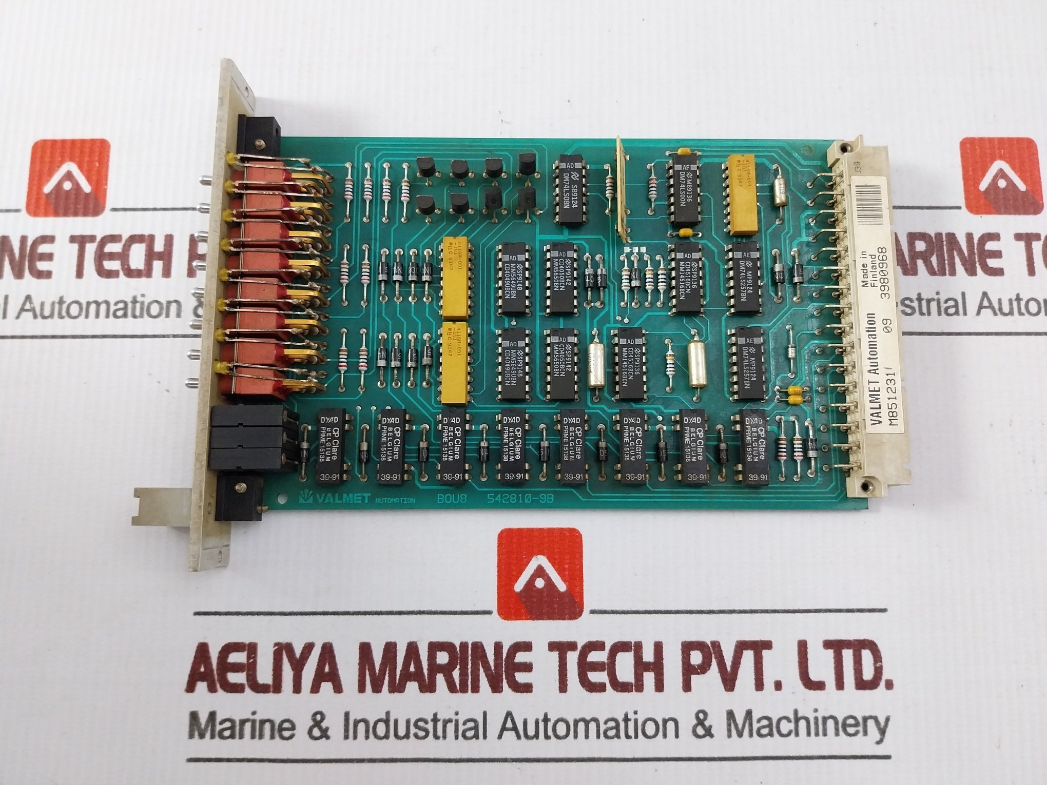 Valmet Dmu Pcb Rack Module 542836-6B,542836-6A,542810-9B,547062-3B,547062-3A