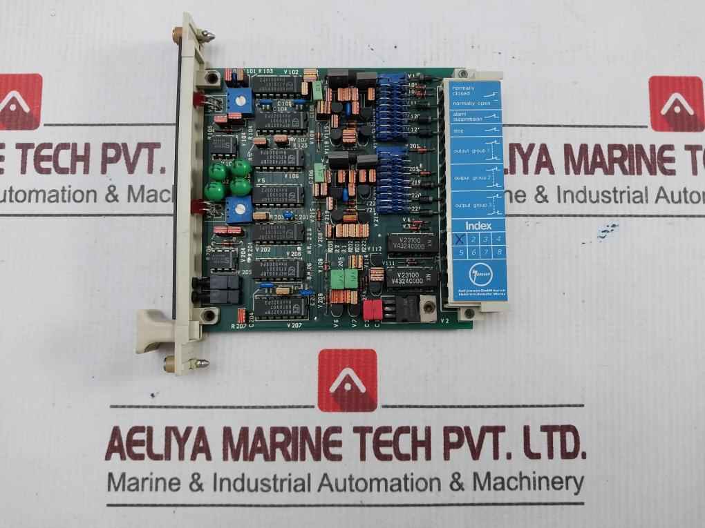 Rolf Janssen Dbu 06/24 Engine Control Rack Module X 2 To 8/ 1 Am-ie-lz