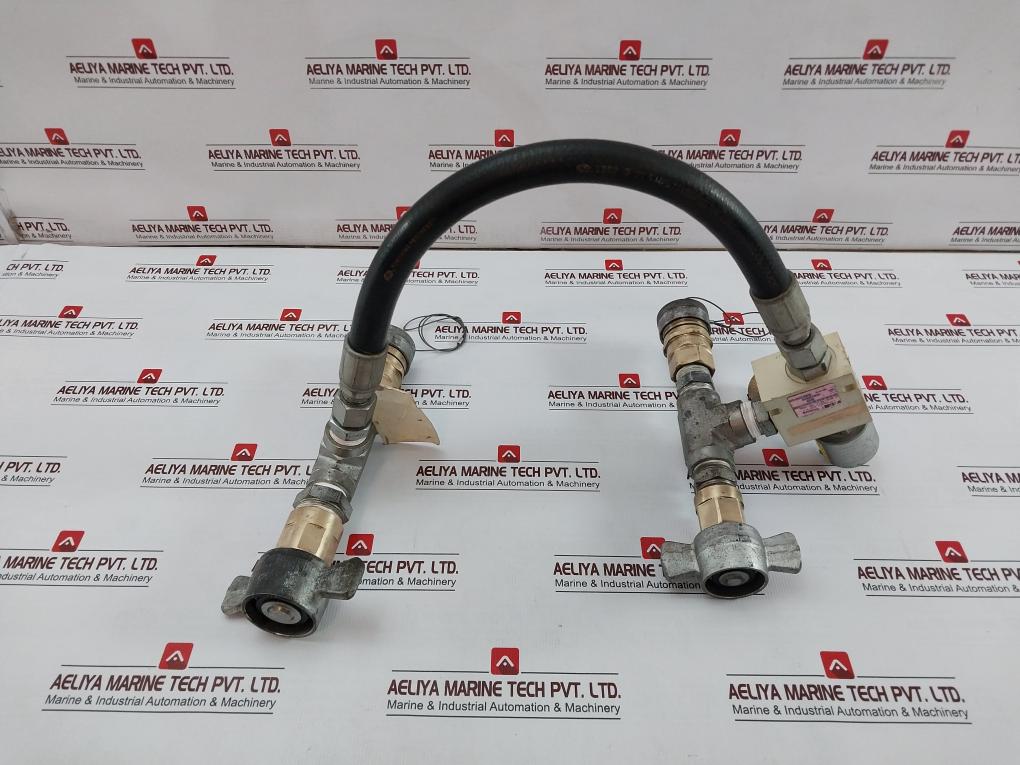 ECKEL 125158 Dump Valve Assy w/ Hoses & Cable KT20,000 SV1E-16-C-12T-24DU