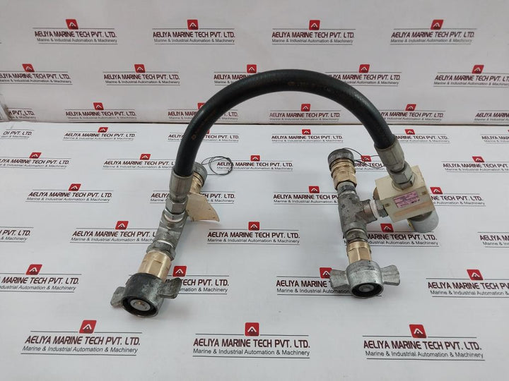 ECKEL 125158 Dump Valve Assy w/ Hoses & Cable KT20,000 SV1E-16-C-12T-24DU