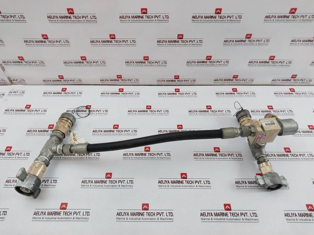 ECKEL 125158 Dump Valve Assy w/ Hoses & Cable KT20,000 SV1E-16-C-12T-24DU