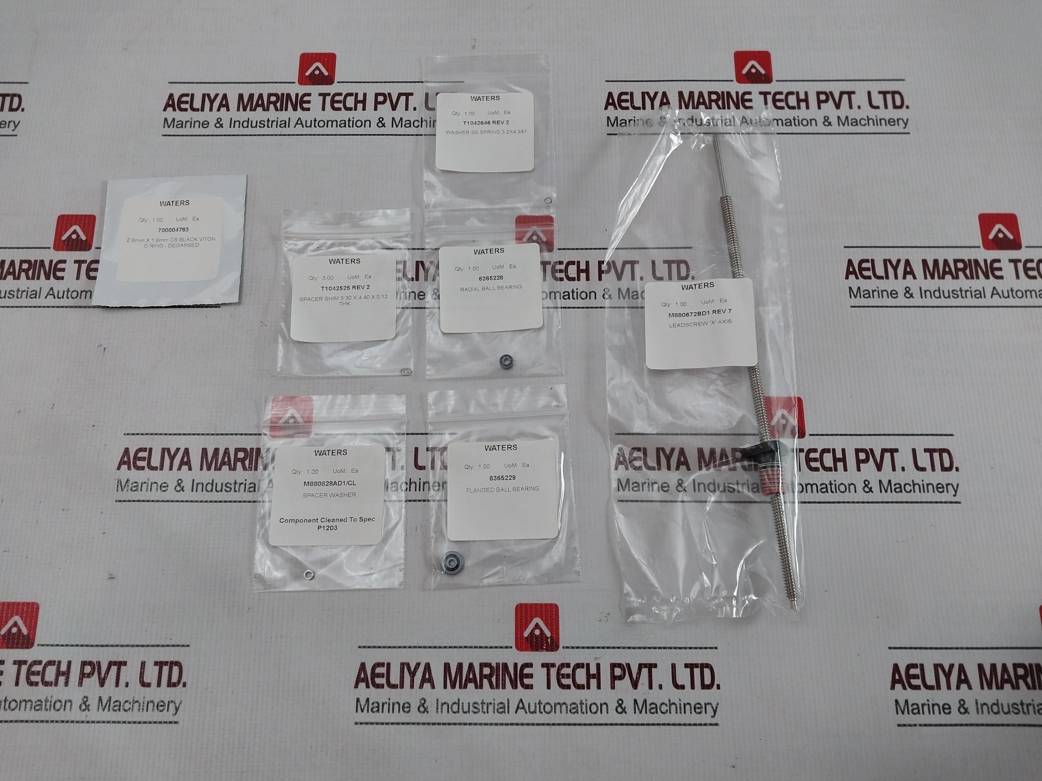 Waters 205000644 Lead Screw Assy Kit M880672Bd1 6365228 6365229 M880828Ad1/Cl