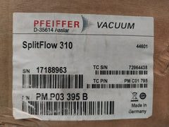 Pfeiffer Vacuum Splitflow 310 Turbo Vacuum Pump 60,000 1/Min 1000 Hz