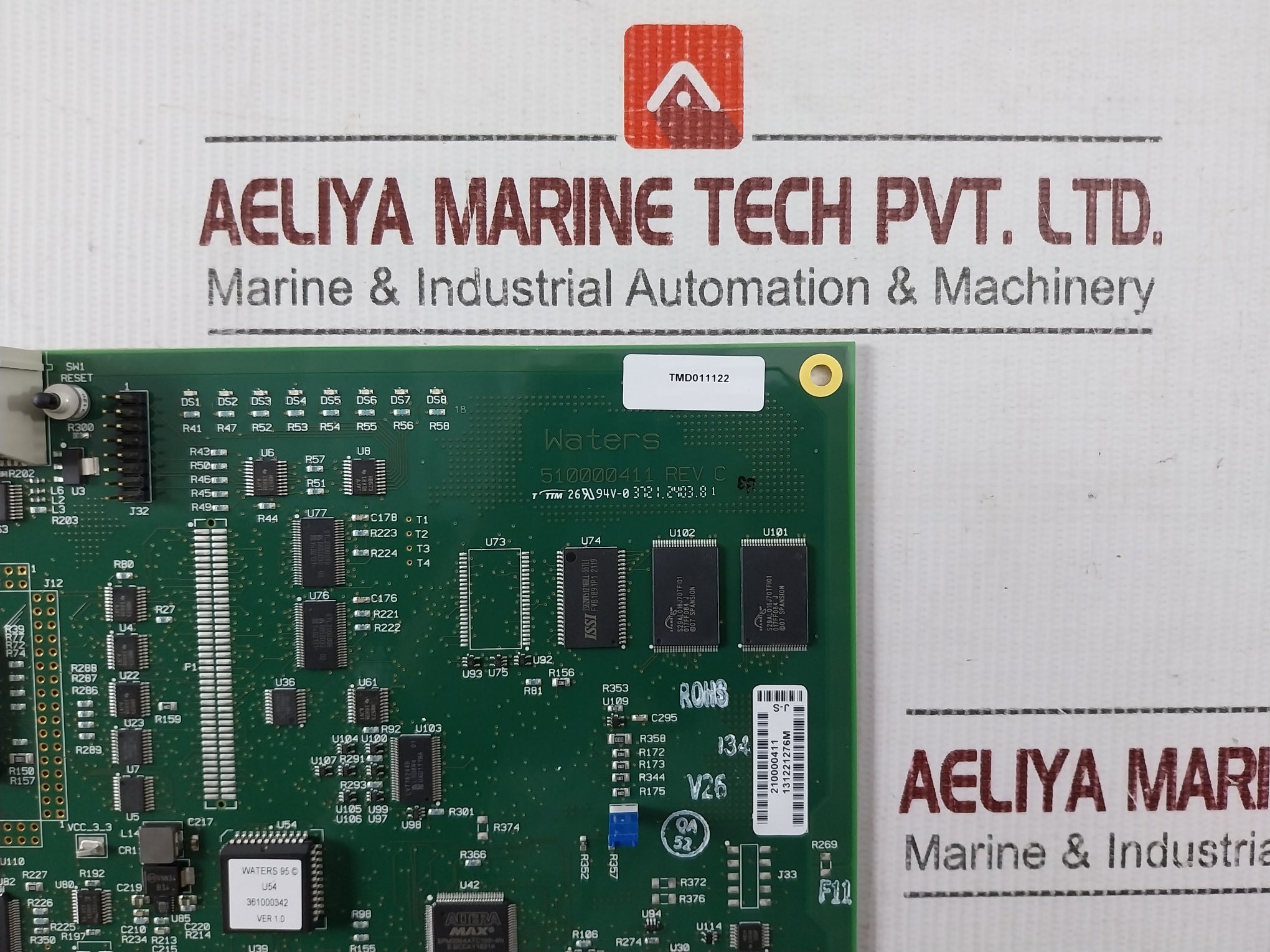 Waters 510000411 Motherboard Tmd011122 Rev.C E112790