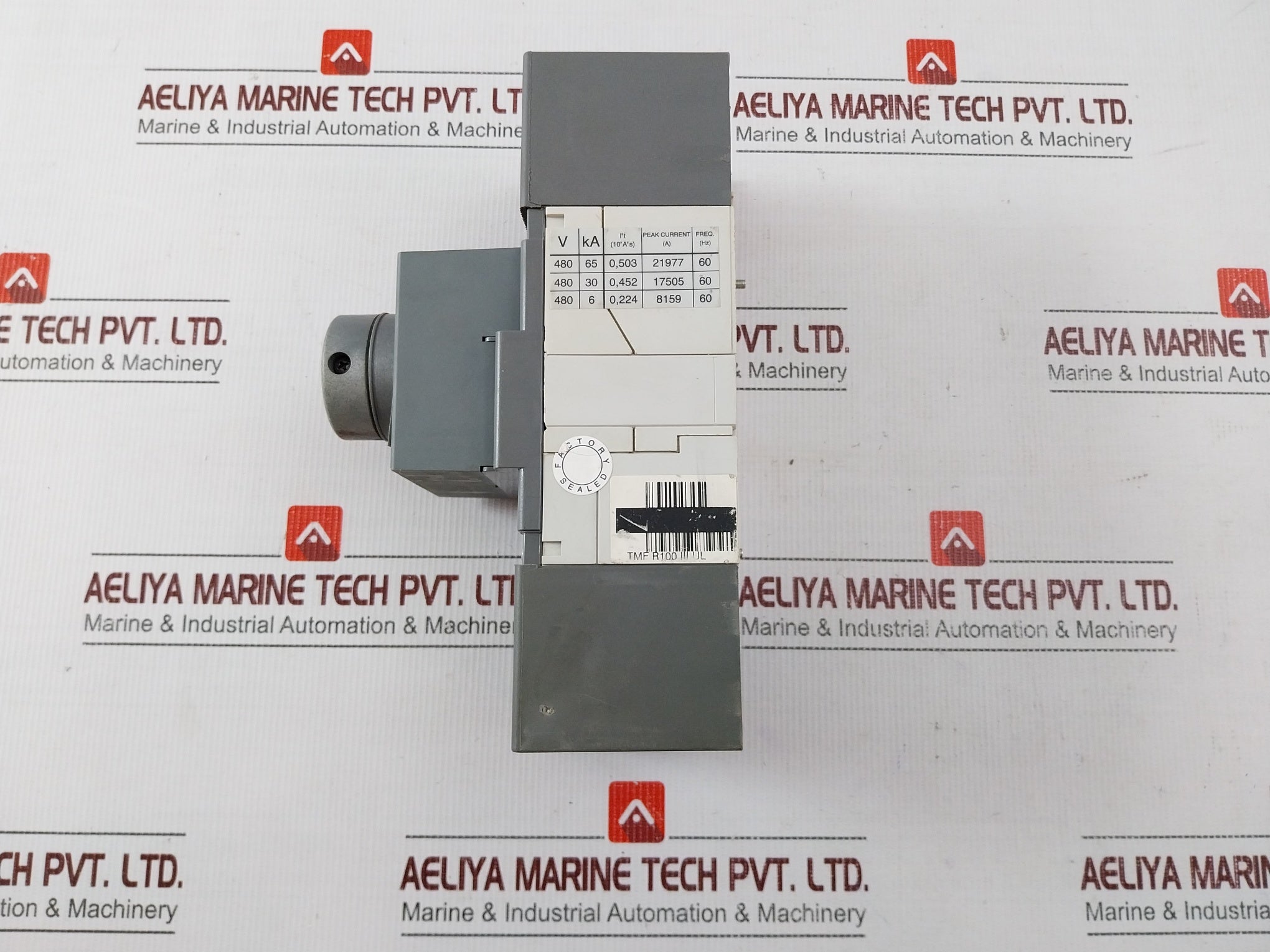 Abb Tmax T2H 100 3 Pole Circuit Breaker 480V- 50/60Hz Bf31262884