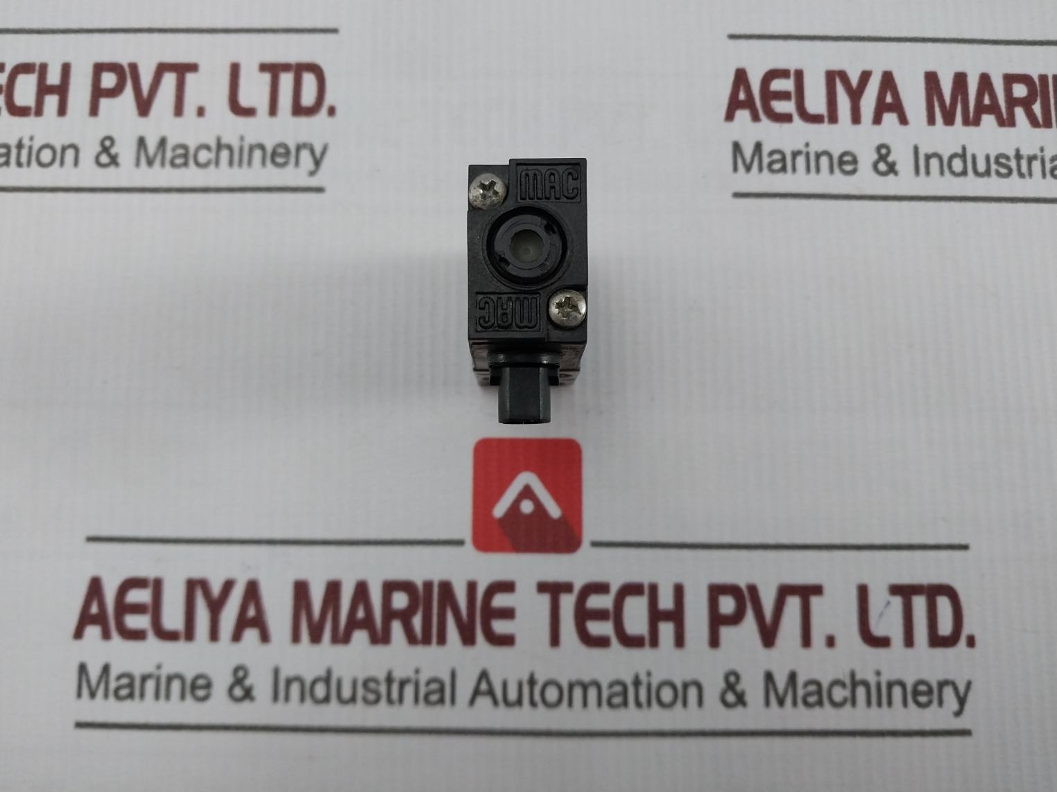 Lot Of 2X Mac 35A-b00-ddaj-1Fm Solenoid Valve 24Vdc Vac To 120 Psi 5.4W