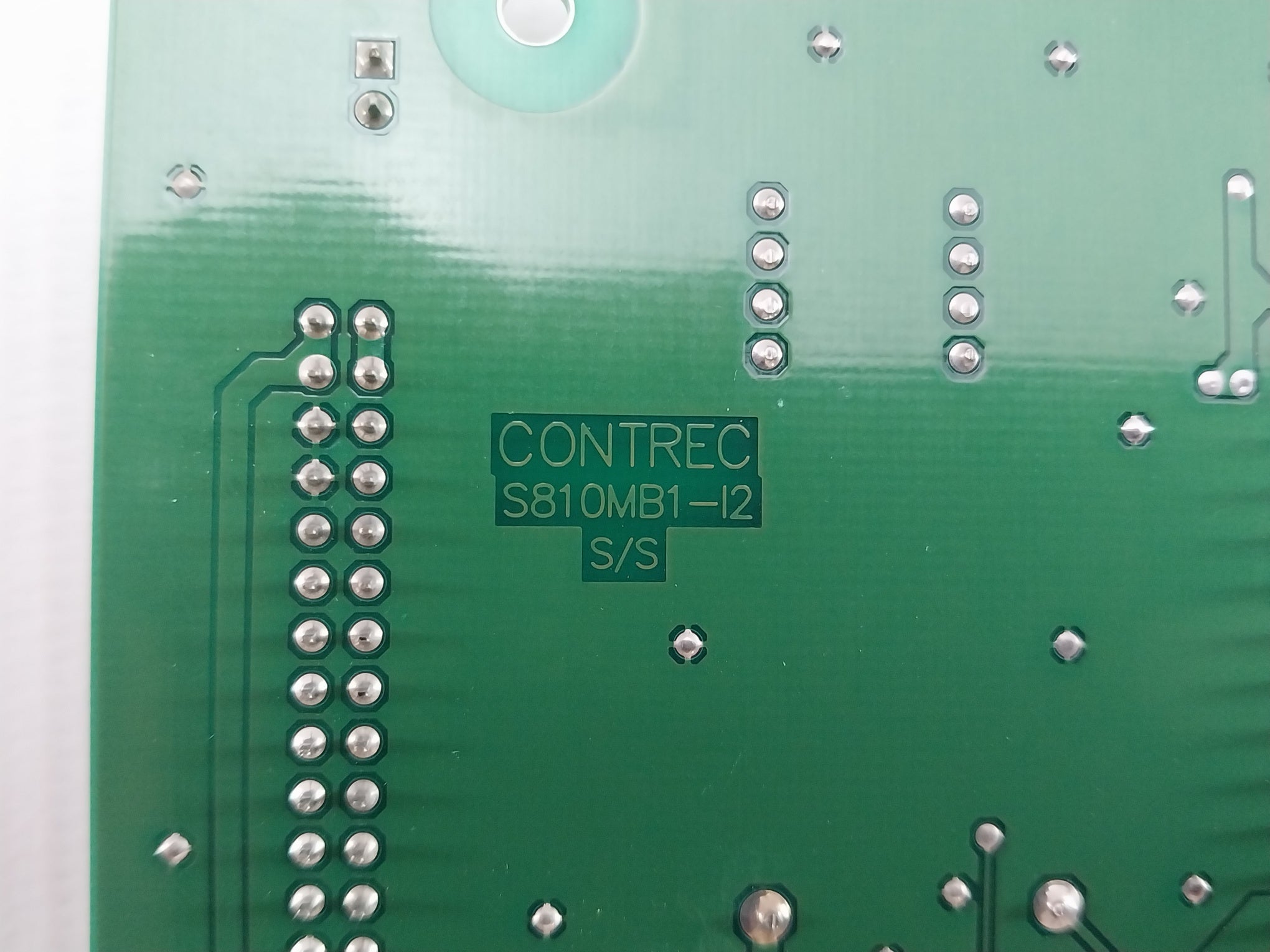 Contrec S810Mb1-i2 Backplane Pc Board Jve-s2.