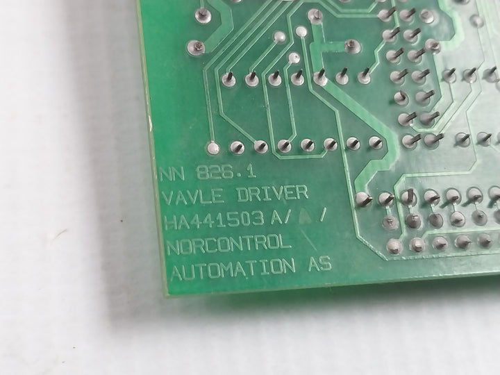 Norcontrol Nn 826.1 Valve Driver 2598