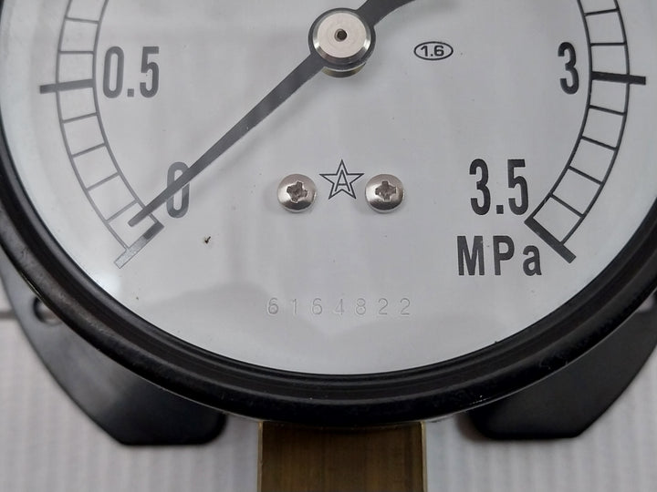 Migishita Seiki 0-3.5Mpa Pressure Gauge Bvt3/8X75X3,5Mpa