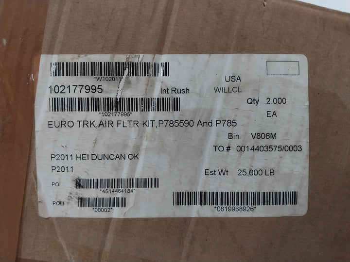 Donaldson P785590 Primary Radial Seal Air Filter P785 X770693-000-710