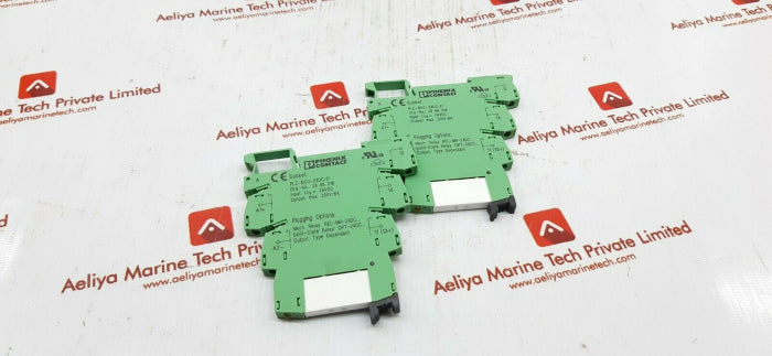 Lot of 2X Phoenix Contact PLC-BSC-24DC/21 Relay Module 2961105 2966016 24VDC