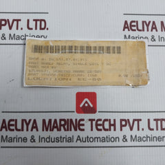 General Electric 17Lv66J1 Relay Assembly Cs58 20-50 Volt Ee-80