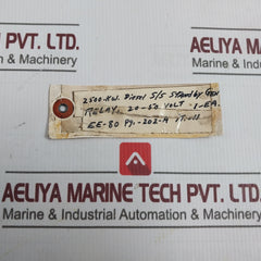 General Electric 17Lv66J1 Relay Assembly Cs58 20-50 Volt Ee-80