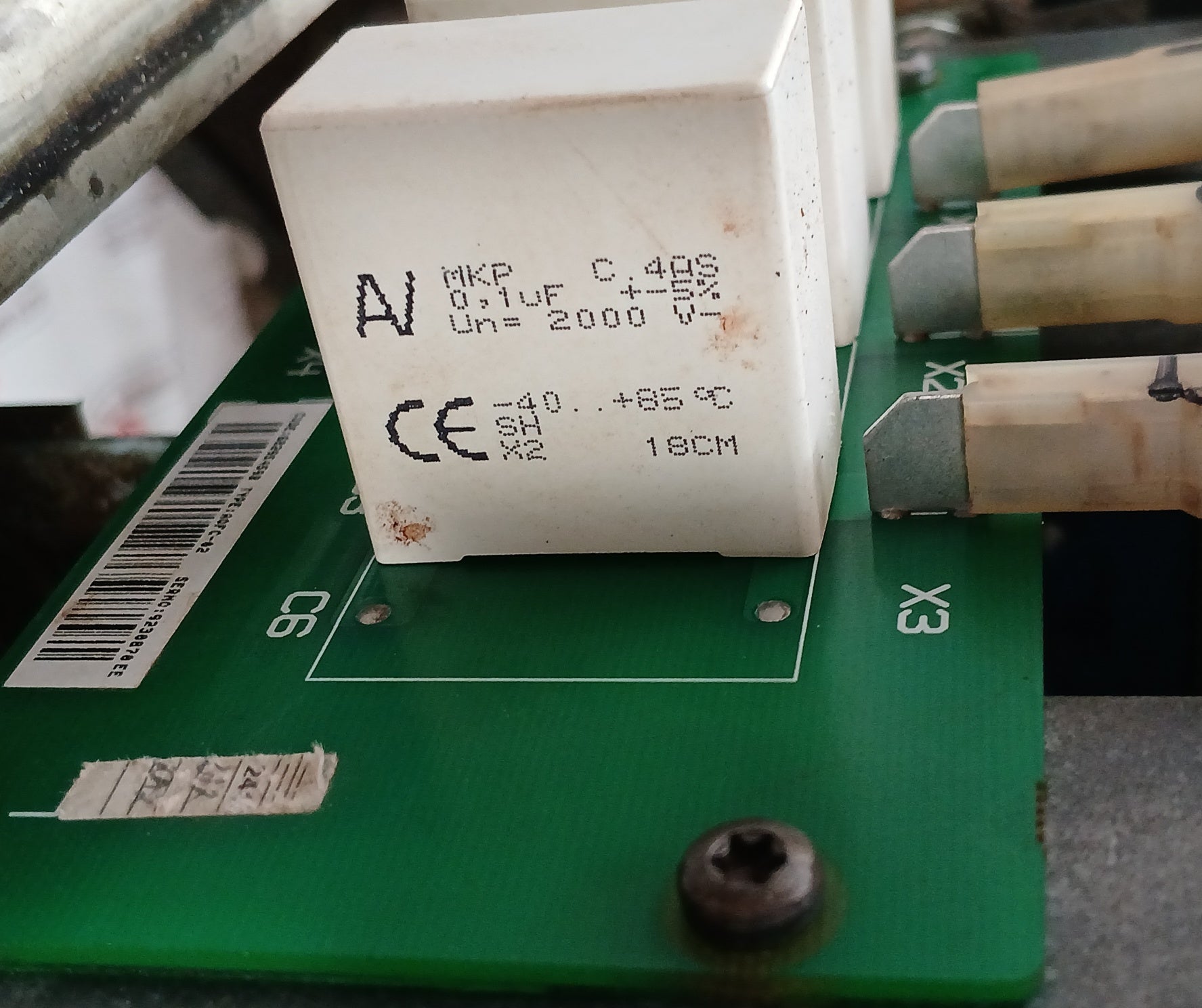 Abb Acs800-104-0580-7+E205+V991 Inverter Drive Module 709–976 Vdc 583 A Ip00