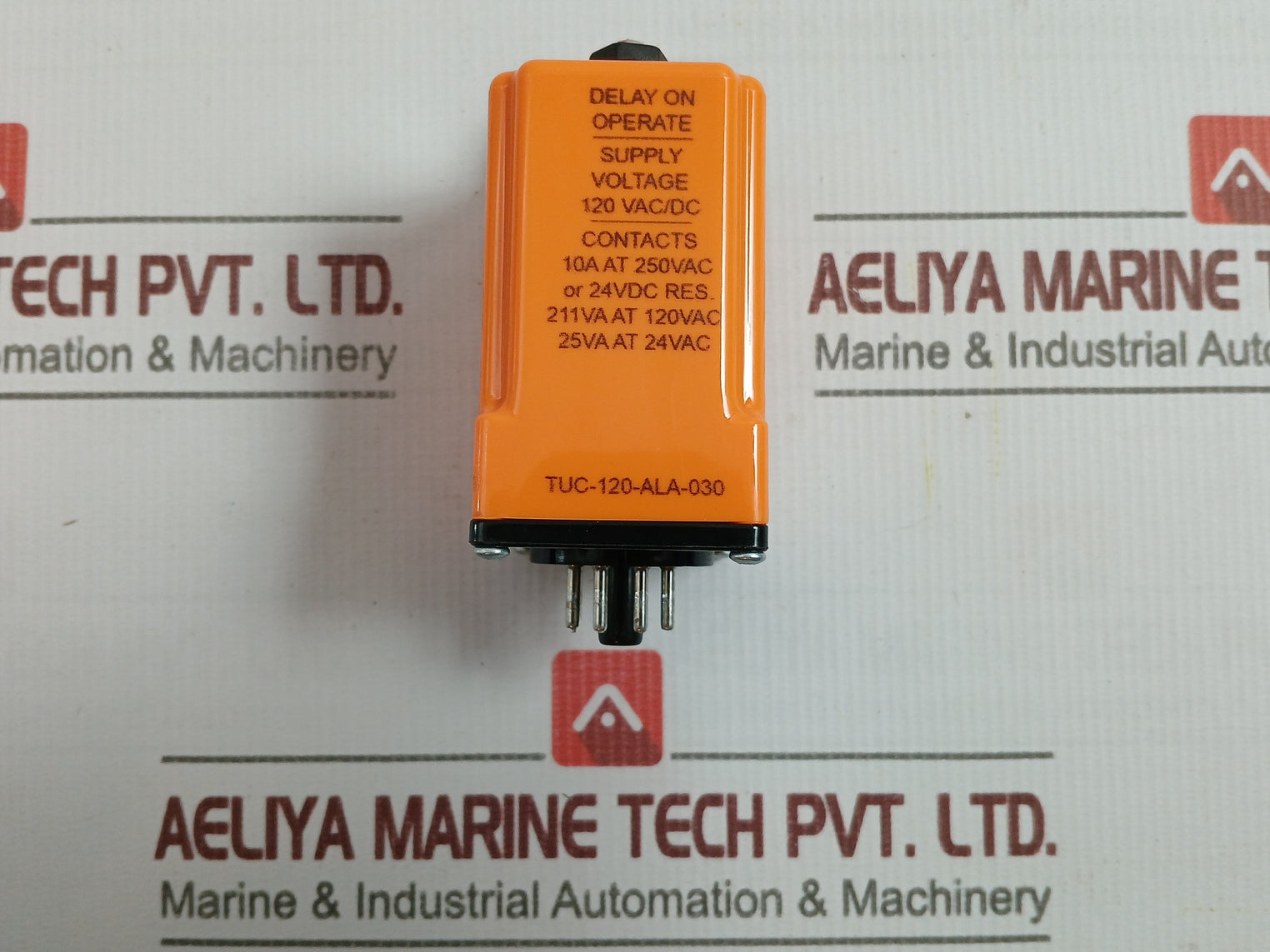 Atc Tuc-120-ala-030 Industrial Control Time Delay Relay 120 Vac/Dc