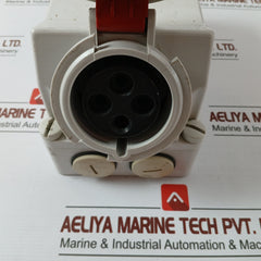 Bals 16044 Interlock Industrial Socket 32-6H/400-415~ 3P+
