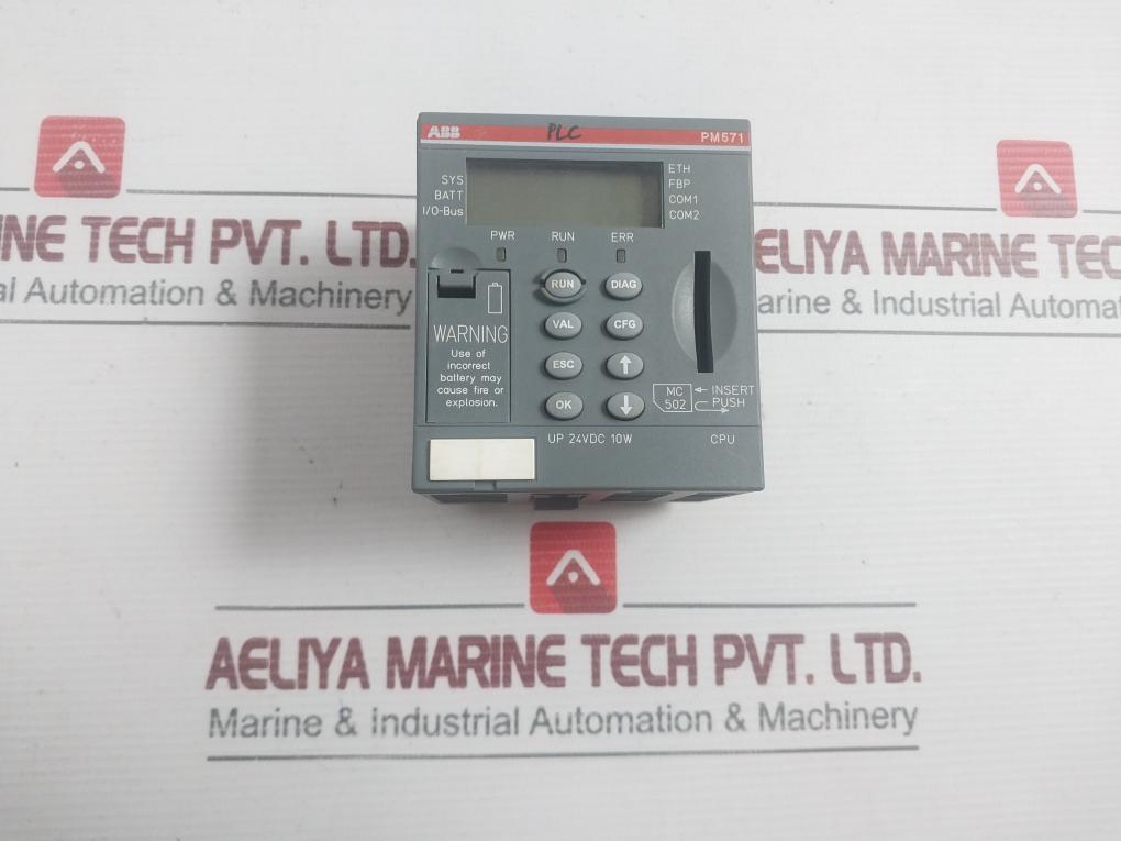 Abb Pm571-eth A3 Ethernet Plc Module