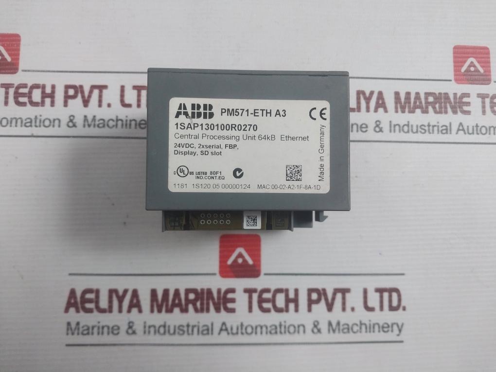 Abb Pm571-eth A3 Ethernet Plc Module