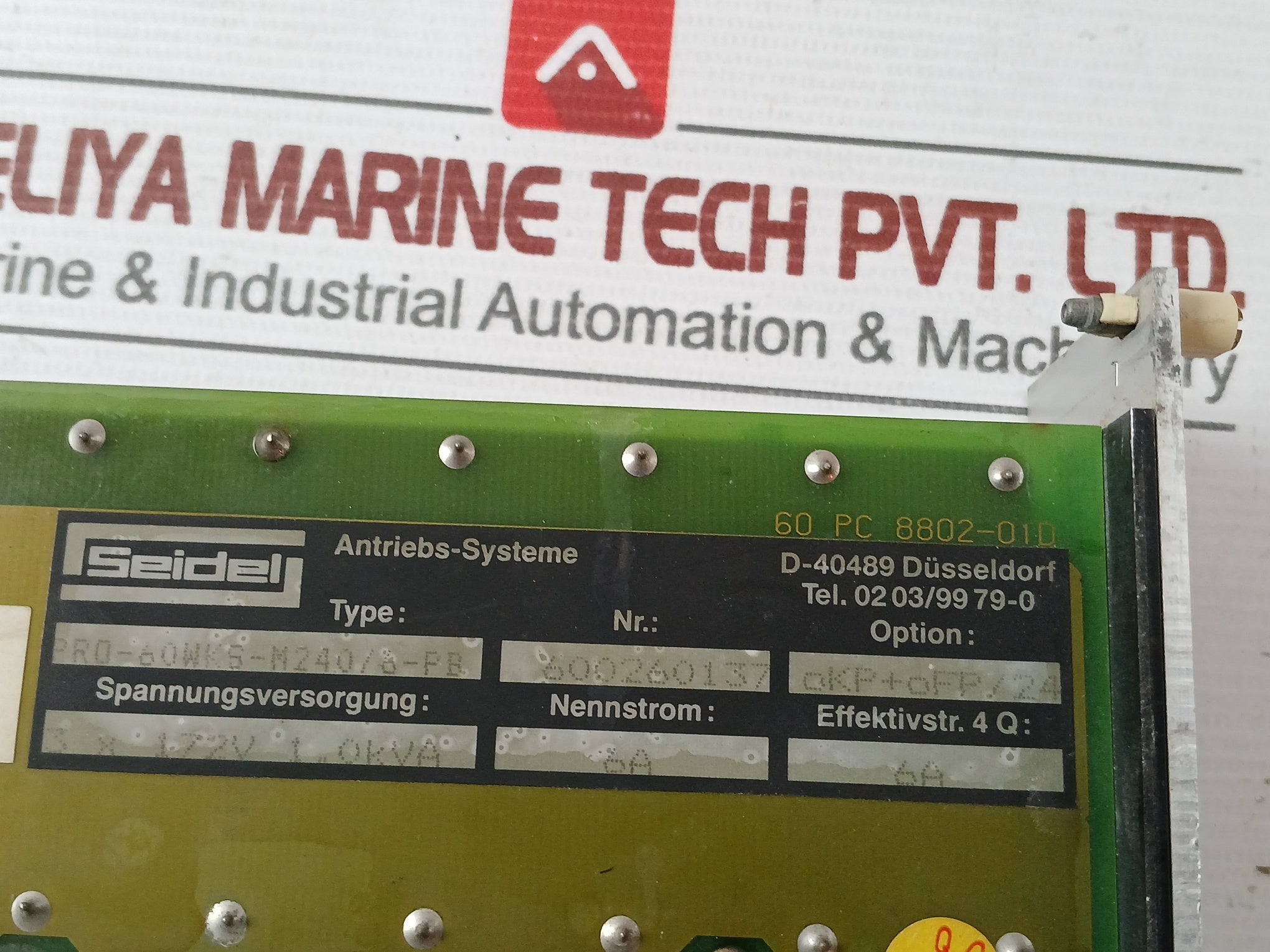 Procon Pas 60Wks-m240/6-kpt Rack Module Pro-60Wks-m240/6-pb 240Vdc 50A