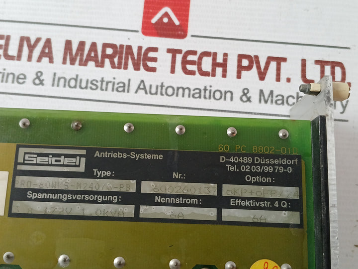 Procon Pas 60Wks-m240/6-kpt Rack Module Pro-60Wks-m240/6-pb 240Vdc 50A
