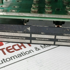 Procon Pas 60Wks-m240/6-kpt Rack Module Pro-60Wks-m240/6-pb 240Vdc 50A