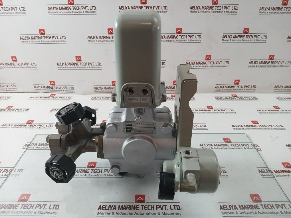 Yokogawa 35 Kgf/Cm2 Pneumatic Pressure Transmitter Part No: Y/15A1-lk1/L/Gas-fm/Cal-m