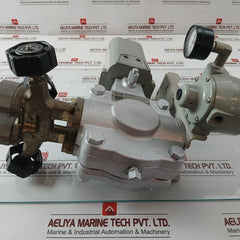 Yokogawa 35 Kgf/Cm2 Pneumatic Pressure Transmitter Part No: Y/15A1-lk1/L/Gas-fm/Cal-m