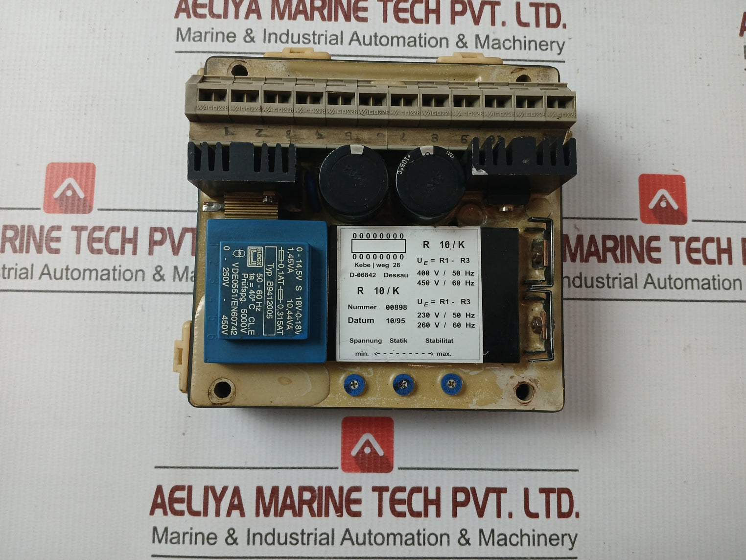Aem R 10/K Automatic Voltage Regulator B9412005 50-60Hz