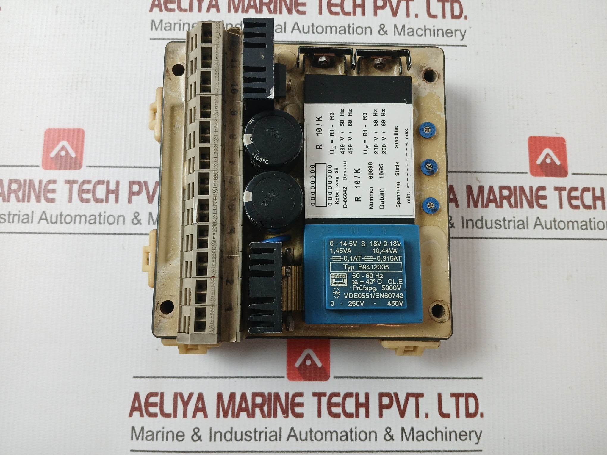 Aem R 10/K Automatic Voltage Regulator B9412005 50-60Hz