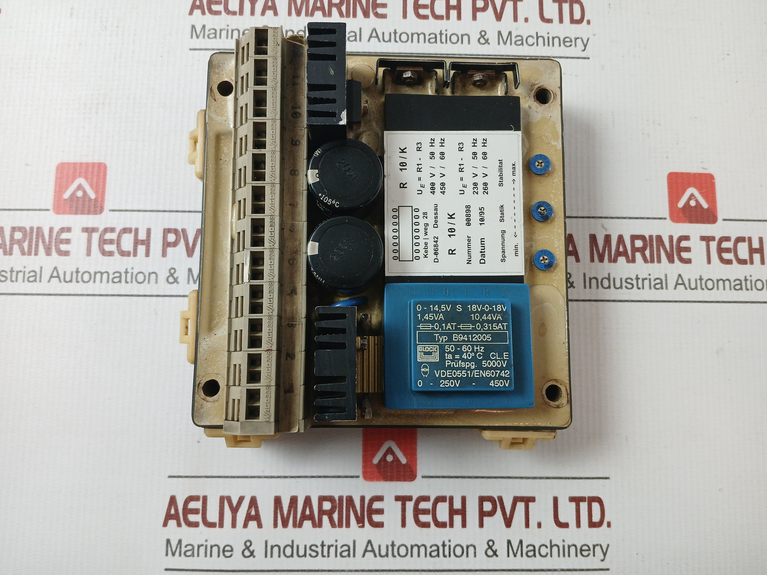 Aem R 10/K Automatic Voltage Regulator B9412005 50-60Hz