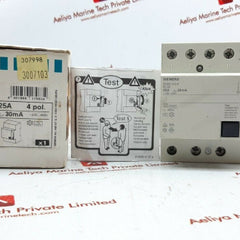 Siemens 5Sm3 342-6 Circuit Breaker 25A 30Ma Iec/En 61008, 4 001869 179834
