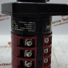 Santon h1 p-n14 rotary switch