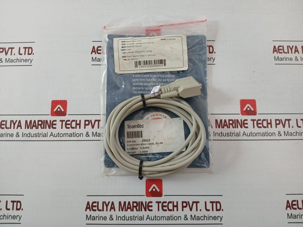 20425 Teamtec Length 2-meter Communication Cable Sc-09